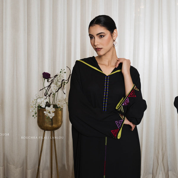 Jellaba crêpe Sqelli